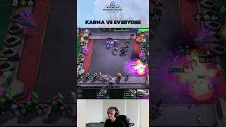 TFT - Solo Karma vs Everyone!! Teamfight Tactics Indonesia #shorts