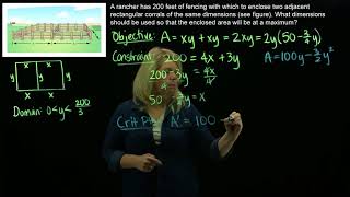 Optimization Example 1