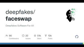 GitHub - deepfakes/faceswap: Deepfakes Software For All