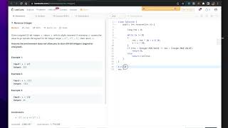 Reverse Integer - LeetCode 7 - Java - Coding Interview Question with Explanation