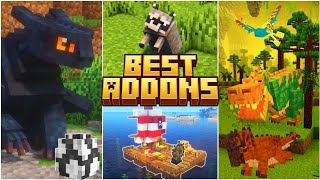 🏅BEST ADDONS for BEDROCK | MINECRAFT PE +1.21 #addons