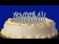 singing candles belated video birthday card