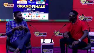 Oliver Khan boasts of Prempeh College in an interview with DJ Reuben on Luv FM