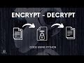 #1 simple encryption and decryption using python | OpenDirectory