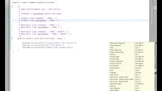 ECLIPSE SHORT CUT KEYS LIST KEY ASSIST