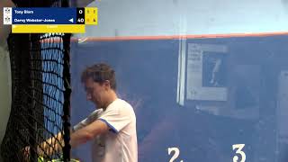 Real Tennis Australian Open 2025 - Qualifiers - Tony Blom vs Darcy Webster-Jones