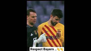 Bayern respects Barcelona after being eliminated