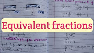 Equivalent Fractions || Maths for Kids || Grade 4