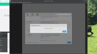 Installing Brackets and Plugins for WEB 115