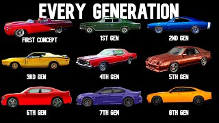 Every DODGE CHARGER Generation Explained In 12 MINUTES