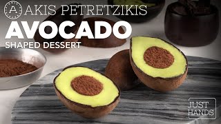 Avocado-Shaped Dessert | Akis Petretzikis