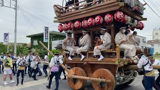 潮来祇園祭禮　貮町目　2022.8.6  潮音橋　#佐原囃子