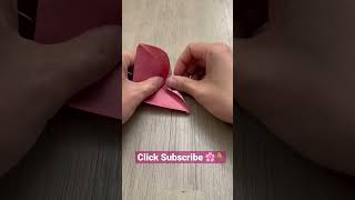 1 Minute Asmr Paper Crinkles Folding Art #shorts #asmr #art