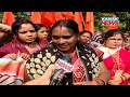 ujjala didi leads protest in bhubaneswar demands fair wages for workers