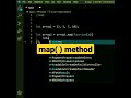 map() method in javascript | javascript tutorial #shorts #html #javascript
