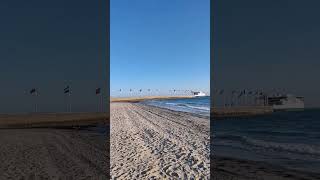 Sweden,Helsingborg #travel #sweden #helsingborg #beach #sea #spring #sand #sunset #sun #view #vlog