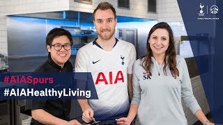 COOKING WITH SPURS | TOM YUM SOUP WITH CHRISTIAN ERIKSEN