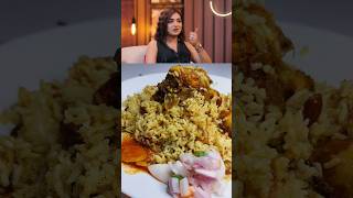 Nazriya Nazim's favourite food #nazriya #dhuroohamanthahasame #biriyani