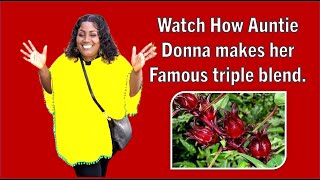 Watch how Auntie Donna makes her Famous triple blend.