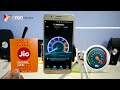 jio sim 4g speed test on samsung galaxy on8 data dock