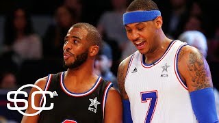 Stephen A. Smith Says Carmelo Might Join CP3 And Harden In Houston | SportsCenter | ESPN