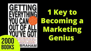 1 Key to Becoming a Marketing Genius | Getting Everything You Can Out of All You've Got- Jay Abraham
