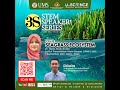 [STEM SPEAKER SERIES] SEAGRASS ECOSYSTEM