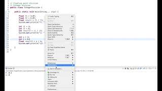 Java Tutorial: Integer Division