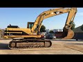 caterpillar 325ln excavator demonstration