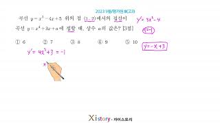 수학 2023 9월 평가원 8 고3