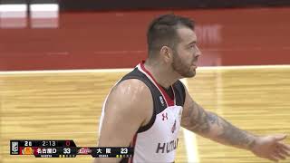 名古屋ダイヤモンドドルフィンズvs大阪エヴェッサ｜B.LEAGUE第30節 GAMEHighlights｜03.27.2019 プロバスケ (Bリーグ)