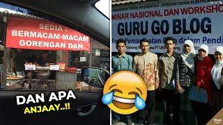 MINTA DITAMPOL..!! Tulisan² Koplak Malah Bikin Bingung yang Bacanya..!! #YtCrash