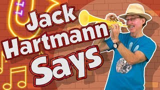 Jack Hartmann Says | Following Directions Song for Kids | Brain Breaks | Jack Hartmann