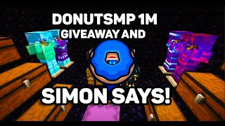 🔴DonutSMP LIVE! 🔴Rating Bases! 🔴FFA! 🔴Giveaway and simon says at the end!🔴