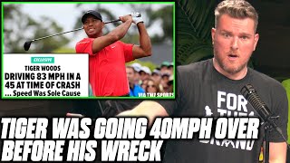 Pat McAfee Reacts To Tiger Woods' Crash Report Findings