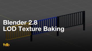 LOD Texture Baking in Blender 2.8 (Easy)— Cities Skylines Asset Creation