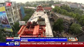 Pembangunan Flyover Permata Hijau Rampung Desember