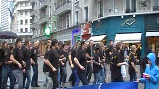 Flash mob Viva Voce Chambéry : Un, deux, trois de Goldman & Jones