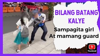 Sampagita vs Mamang guard bilang batang kalye eto ang aking hinaying #enforcer #juliusmanalo