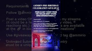 Ammir’s Pre-birthday Celebration Giveaway 2/3