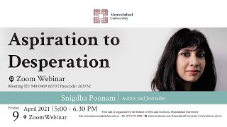 Seminar and Lecture Series | Aspiration to Desperation