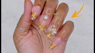 TUTO GEL-X 💅🏽 : FRENCH REVERSE | POSE AMÉRICAINE 🇺🇸