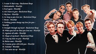 90's BOY BANDS Nostalgia - Backstreet Boys and Westlife Medley | Relaxing Piano Collection