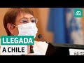 Llega Michelle Bachelet a Chile tras fallecimiento de su madre