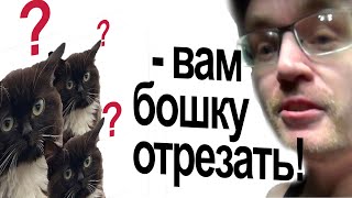 ПСИХОПАТ ВАНОМАС УГРОЖАЕТ КОТУ [ШОК КОНТЕНТ]