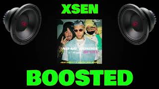 Jhay Cortez, J. Balvin, Bad Bunny - No Me Conoce (Remix) (Bass Boosted)