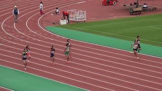 2019.11.03 福岡県秋季記録会 中学女子100ｍ 5組