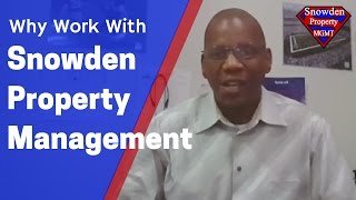 Why Work with Snowden Property Management in Baltimore, MD?