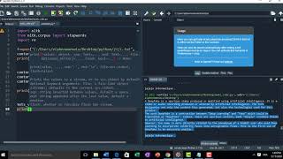 NLP with Python : cleaning and Elemination of stopwords