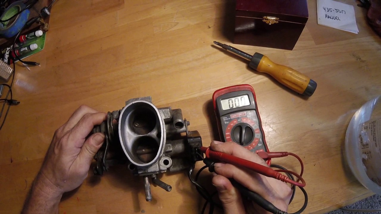 How To Adjust A Throttle Position Sensor - YouTube